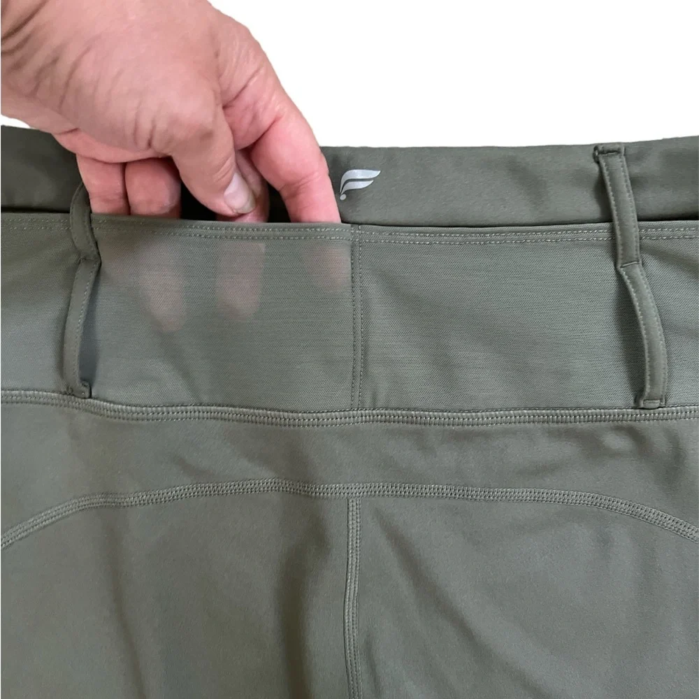 Motion365 by Fabletics‎ Utility Slate Green 7/8 Leggings Size: Small NWOT
